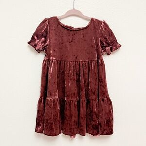 OshKosh B'gosh Velvet Mauve Kids Formal Dress